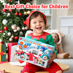 PLAY Airplane Toy red gift box ideal for birthdays