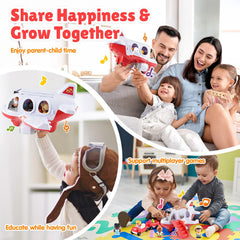 PLAY Airplane Toy with small figures included sparks role-play
