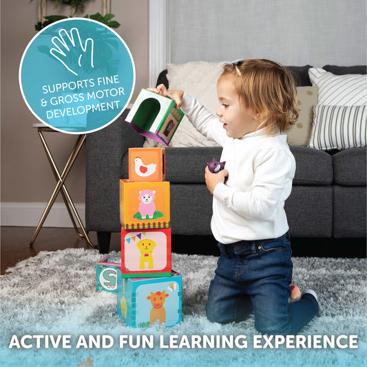 Play Brainy animal sorting with nesting boxes supports early counting skills