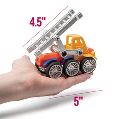 Play Brainy magnetic cars creative-building focus enhances fine motor skills