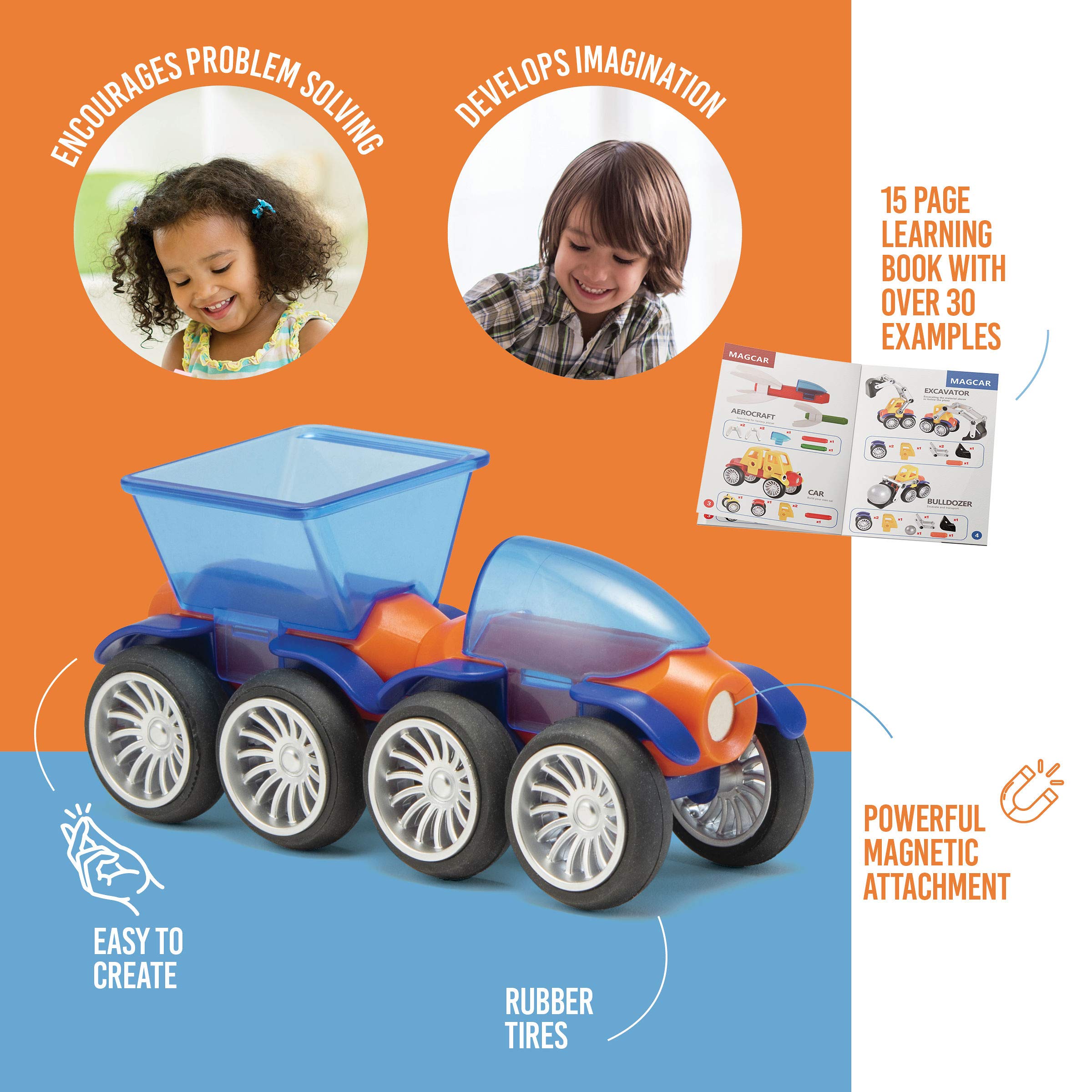 Play Brainy magnetic vehicles spark sensory play and discovery