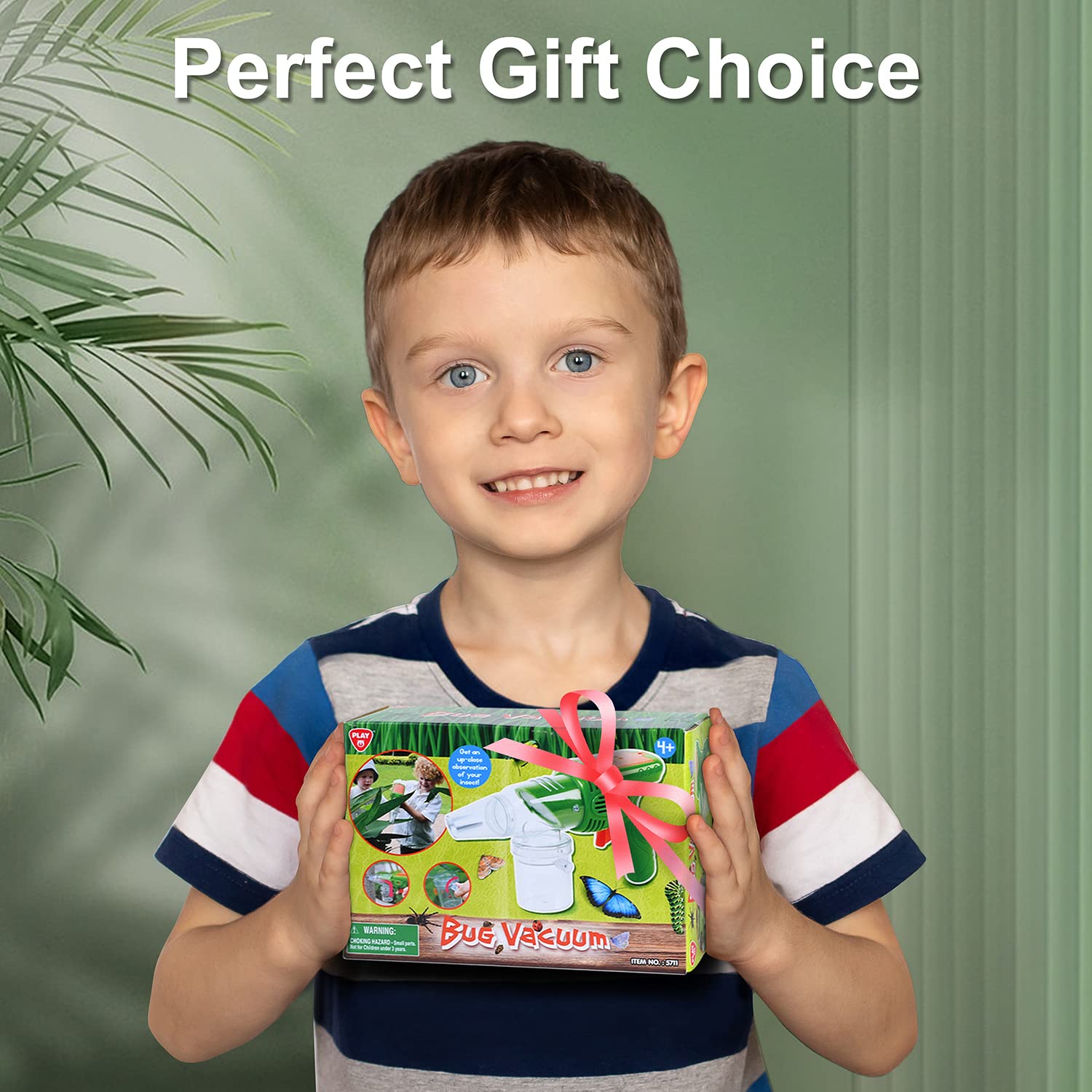 PLAY viewing kit for kids during outdoor bug watching.