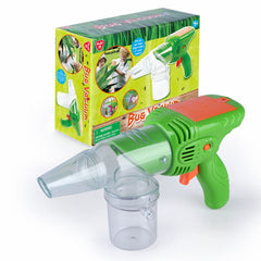 PLAY Bug Vacuum for Kids viewing chamber with magnifying glass for safe observation.