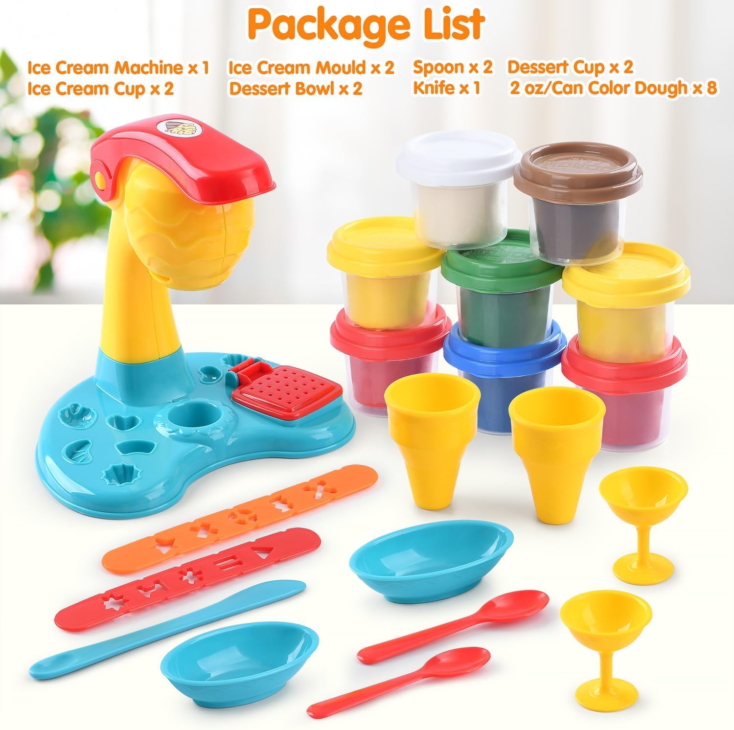 PLAY Color Dough encourages safe, creative play for ages 3 and up