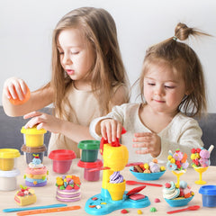 PLAY Mould rulers enable layered ice cream designs