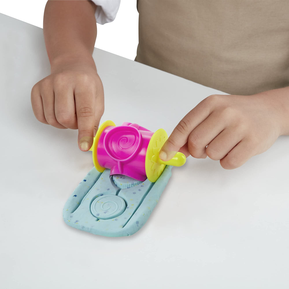 Play-Doh Confetti modeling compound adds bright accents to desserts.