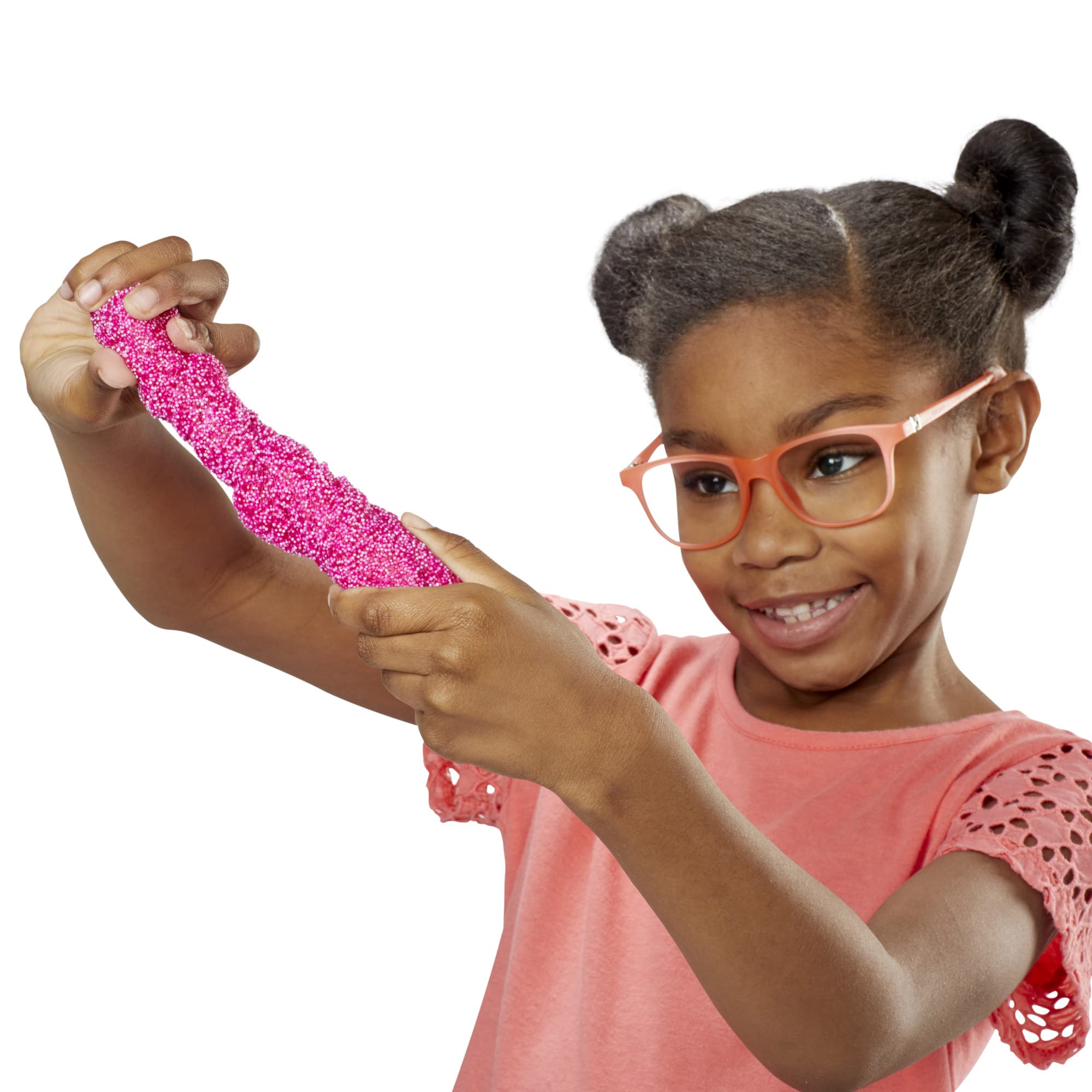 Play-Doh Foam sugar cookie scent adds sweet aroma to colorful modeling sessions.