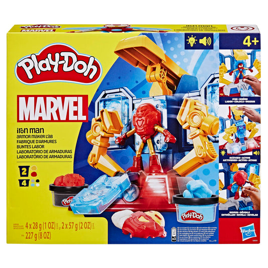 Play-Doh Iron Man armor molds letting kids customize suit designs