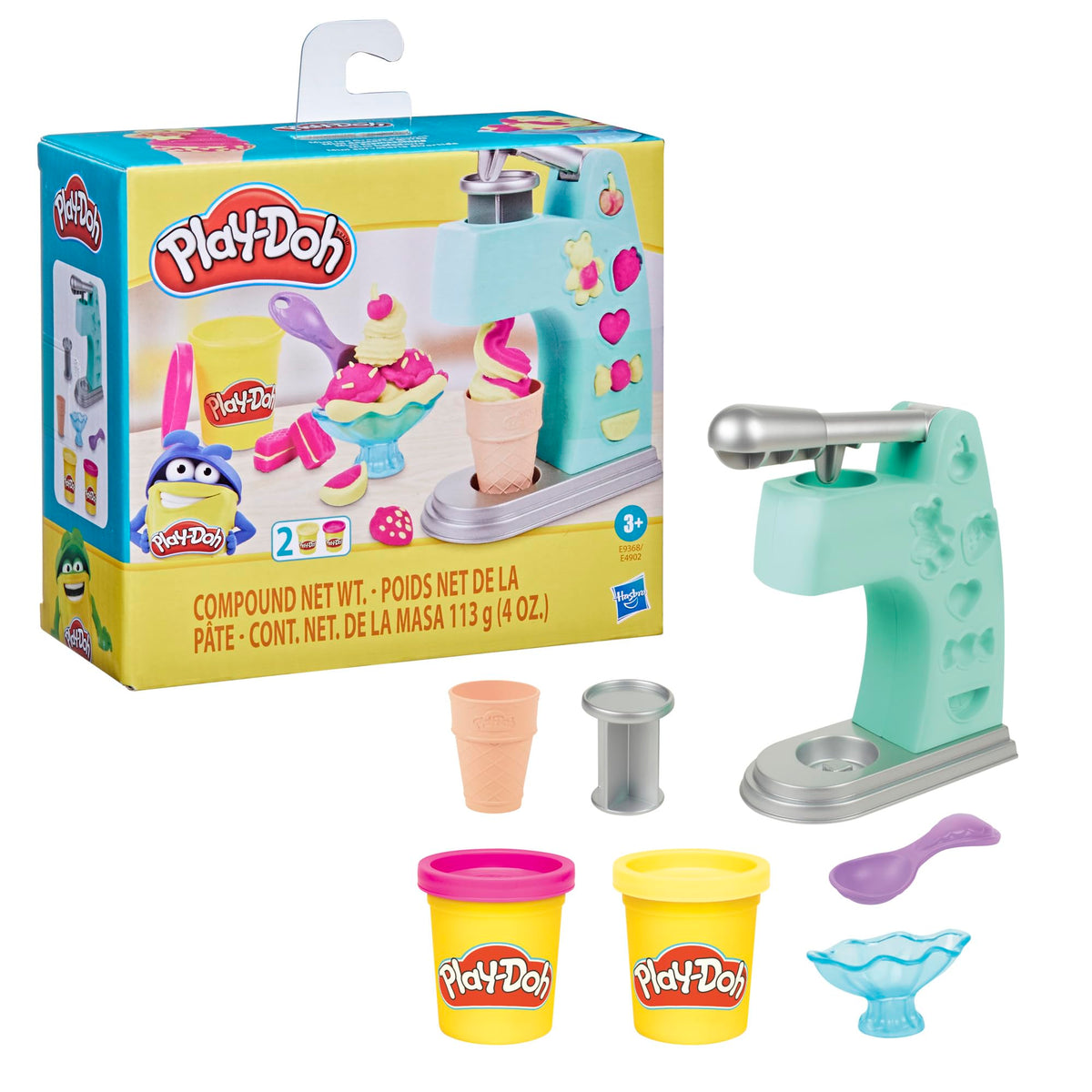 Play-Doh mini ice cream parlor kit sparks imaginative play.