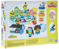Play-Doh Minions 4 molds featuring Kevin, Bob, Otto, Stuart for imaginative minion play.