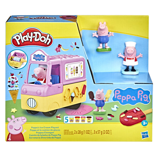 Play-Doh Peppa figure Peppa seated in the truck for role-play fun