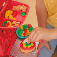 Pizza box slot on Play-Doh Pizza Delivery Scooter keeps deliveries tidy