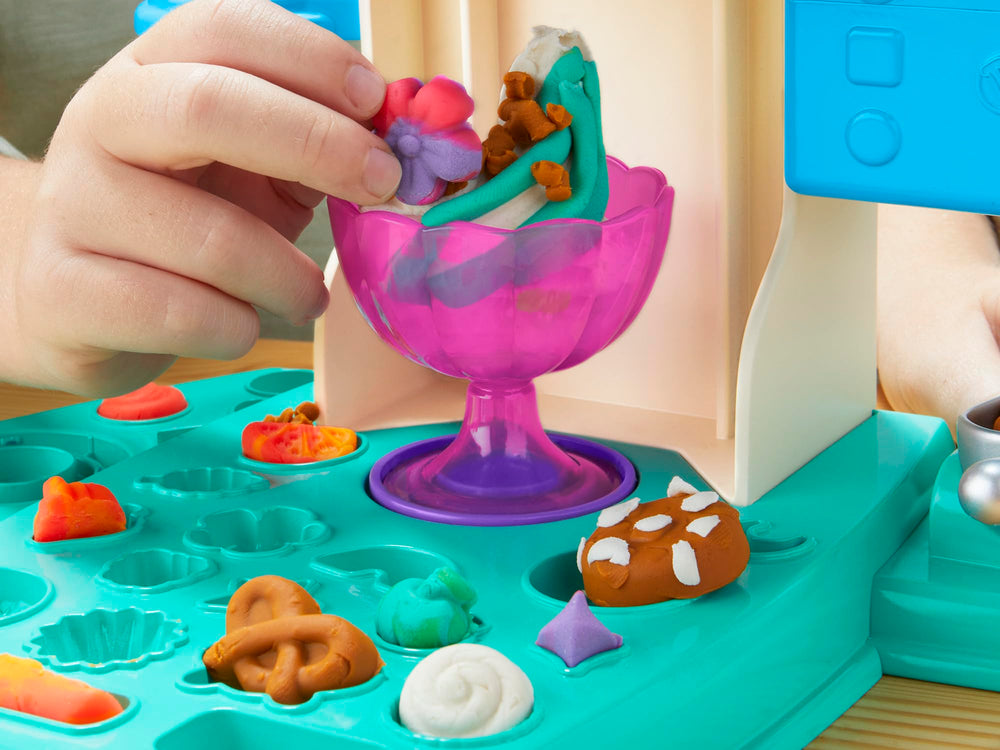 Play-Doh Rainbow Swirl Ice Cream Playset ideal gift for kids ages 3+