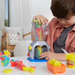 Two small cups filled with Play‑Doh smoothies showing serving and sharing fun
