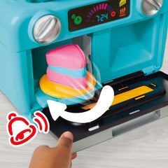 Play-Doh frosting roller lets kids roll flat sheets for smooth pretend frosting.