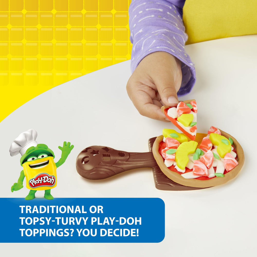 Play-Doh Stamp 'N Top pizza paddle ready for display and sharing