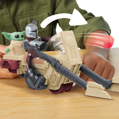 Play-Doh Star Wars book-molds double as display stands.