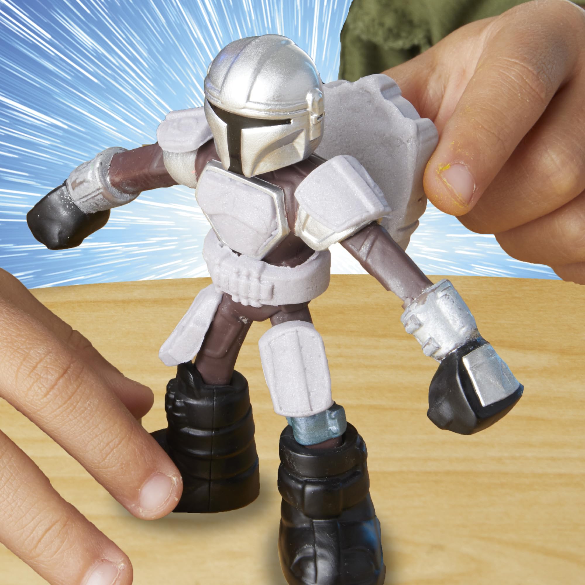 Play-Doh Star Wars color pack includes silver, black, red, white.