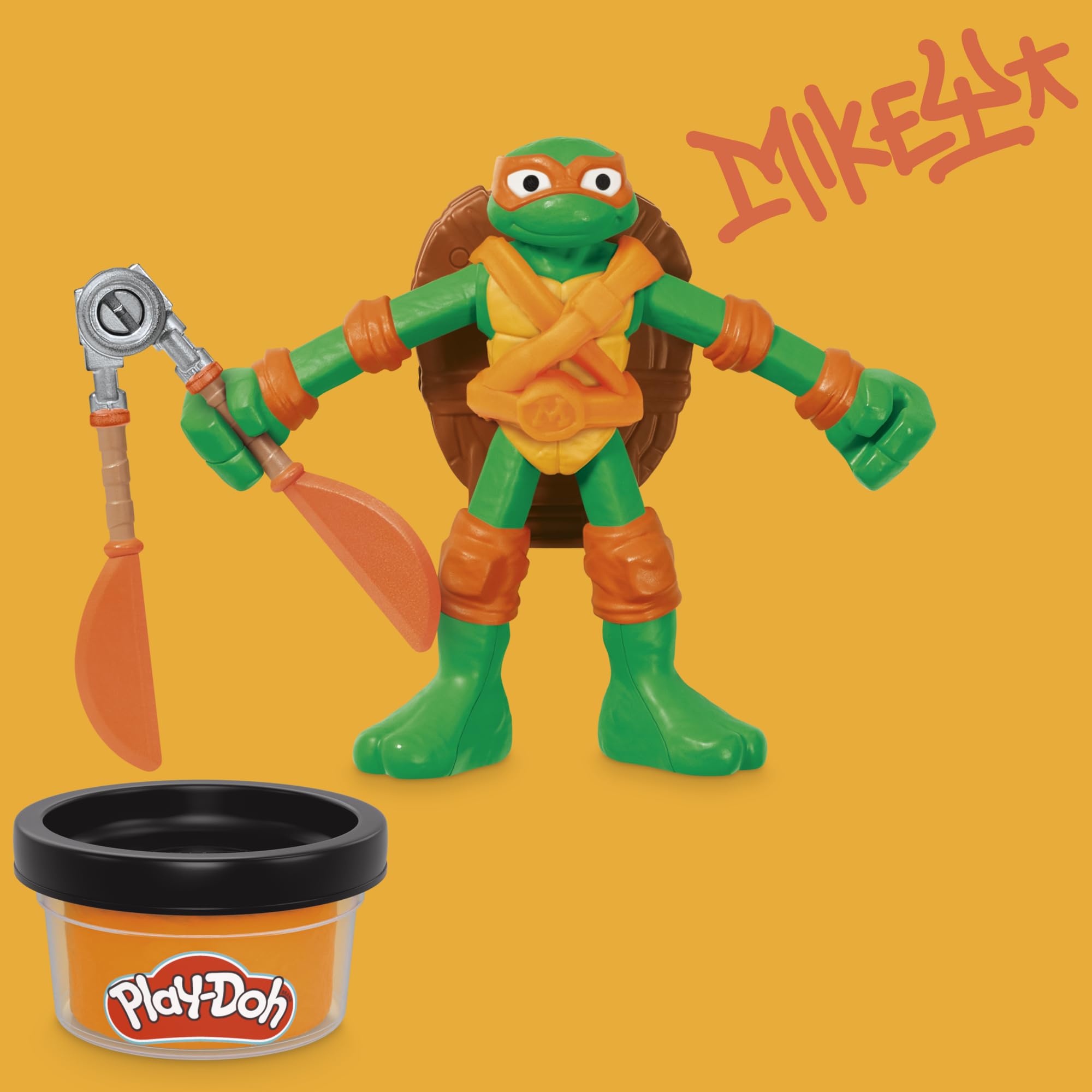 Detail-rich Play-Doh TMNT figures spark rich storytelling sessions.