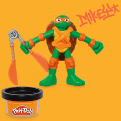 Detail-rich Play-Doh TMNT figures spark rich storytelling sessions.