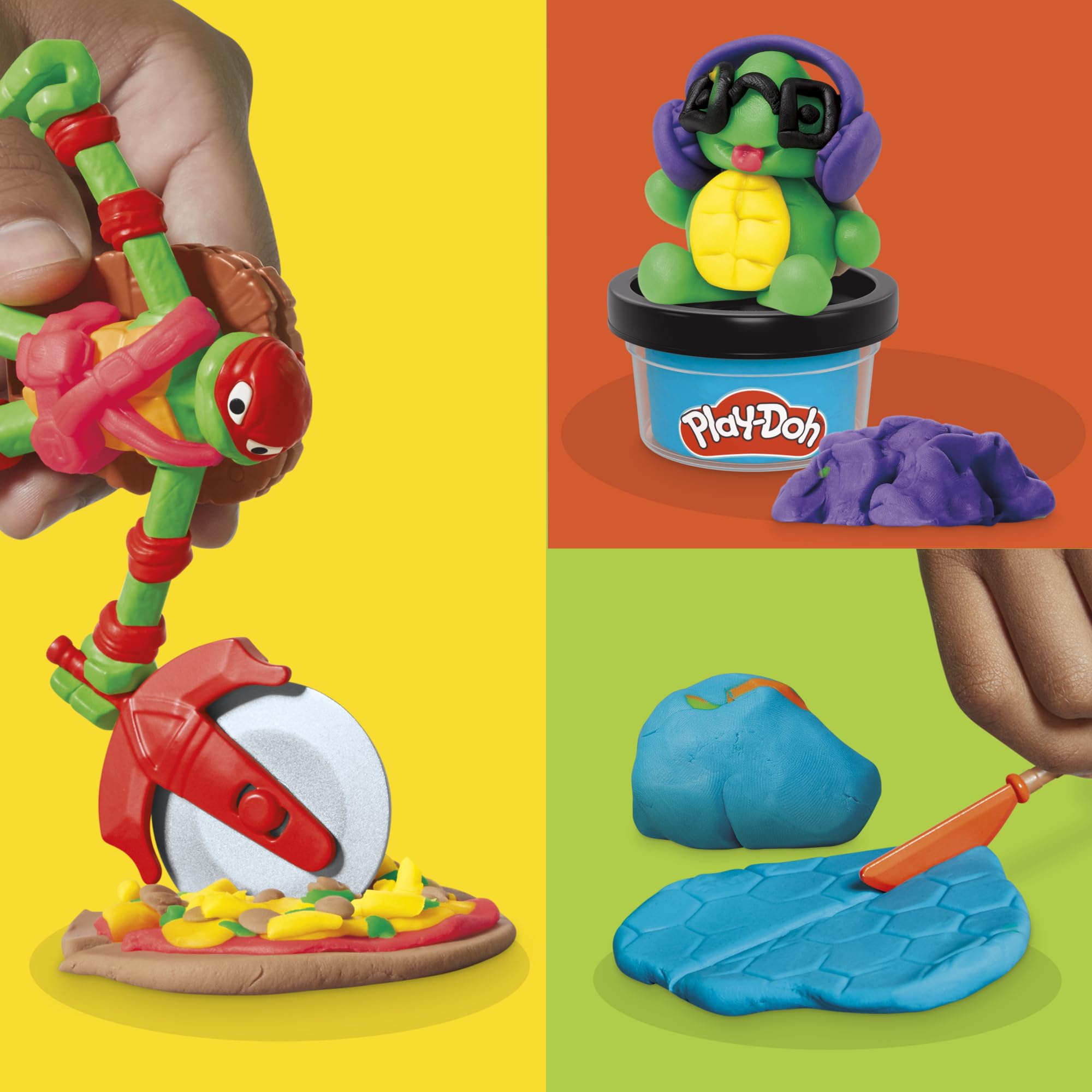 Eight-color Play-Doh set offers bold hues for dynamic character outfits.