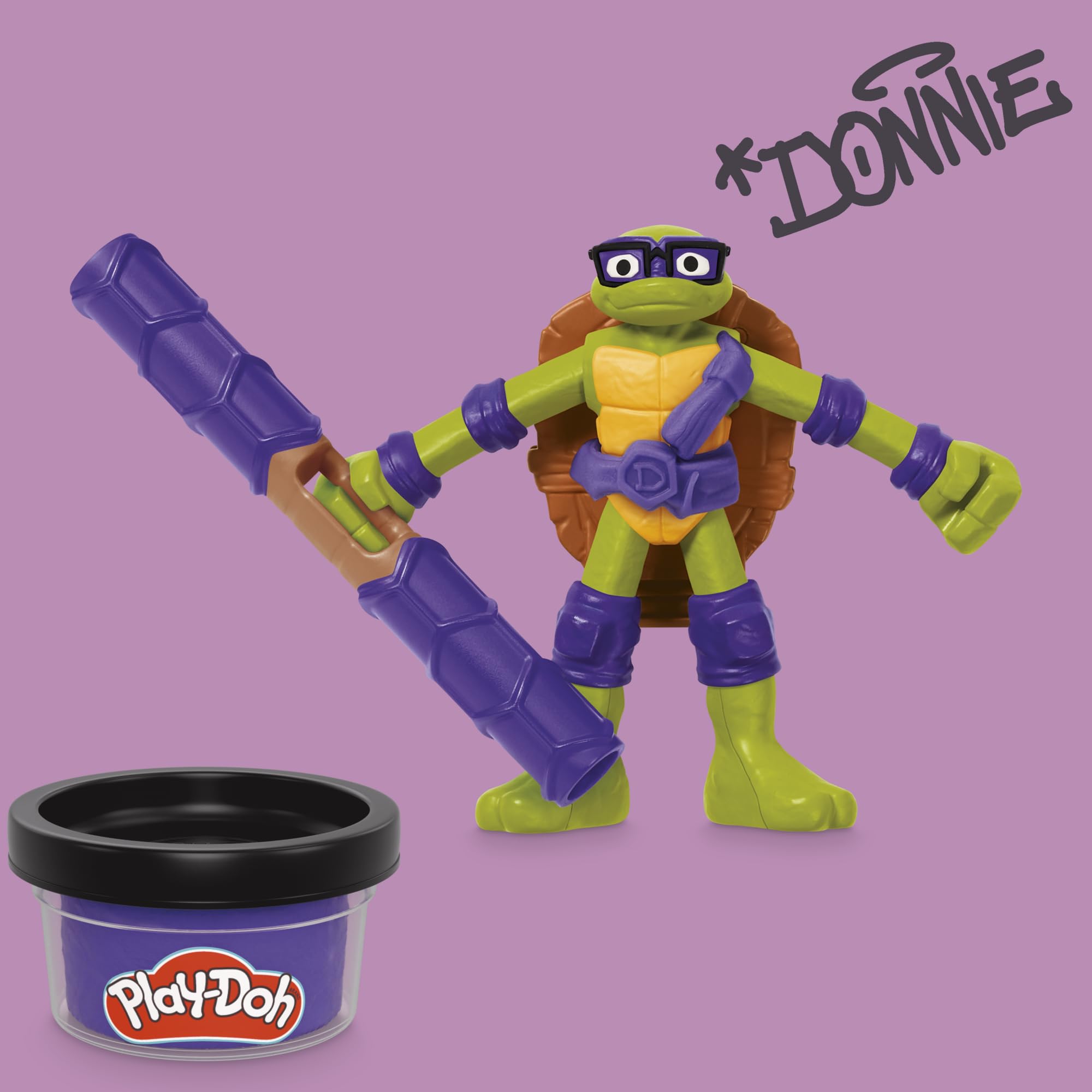 Vibrant TMNT figures support collaborative play for kids ages 4 and up.