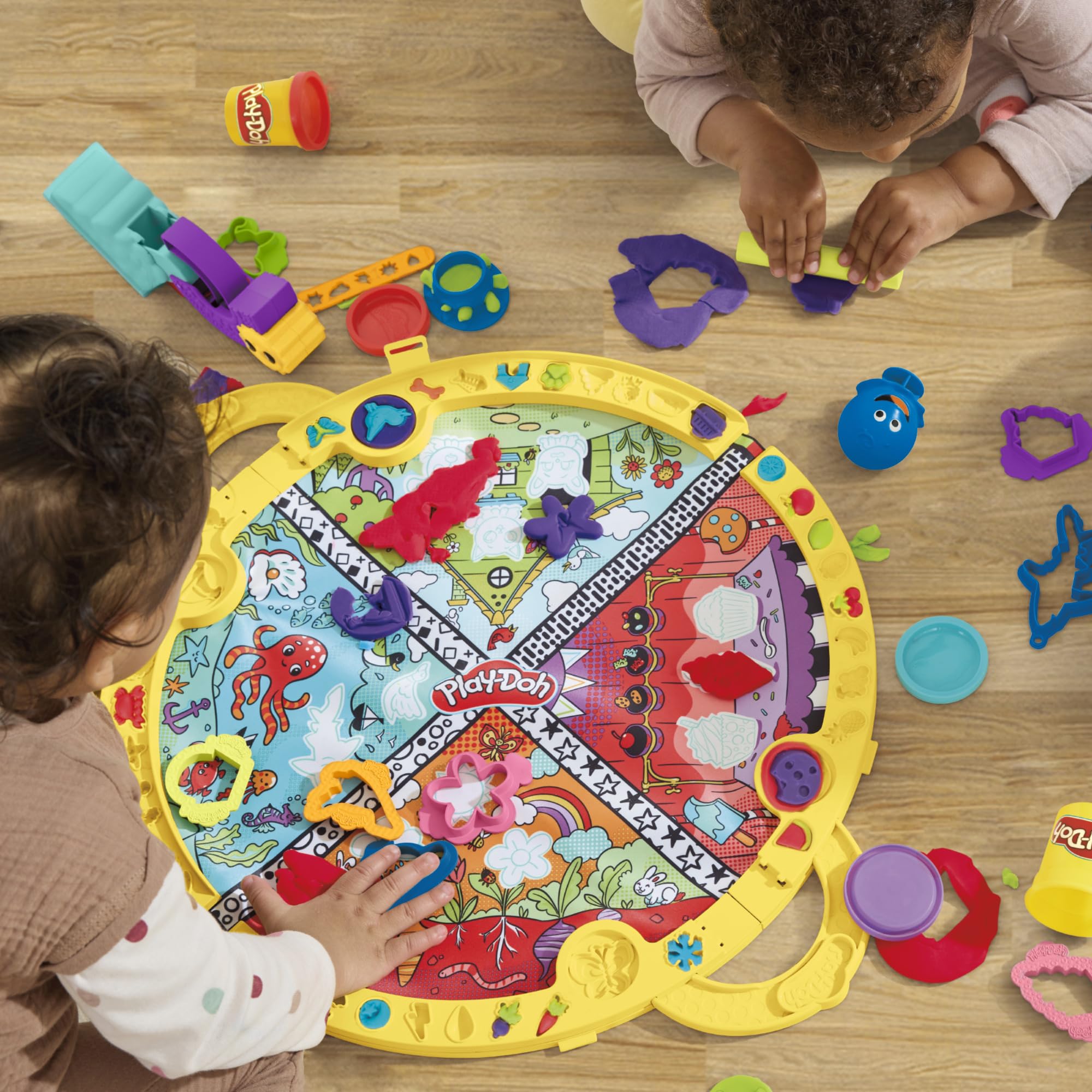 Play-Doh twelve cutters and tools for diverse shapes