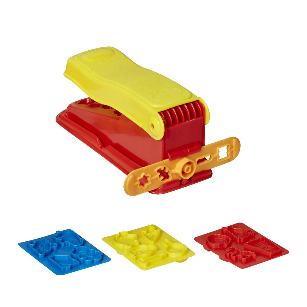 Play-Doh Ultimate Fun Factory ages-3-and-up design promoting safe exploration