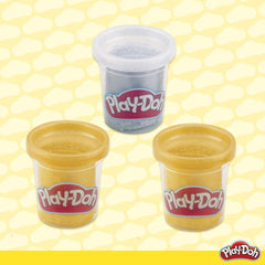 Pastel color assortment from Play-Doh Unicorn Theme for gentle blends.
