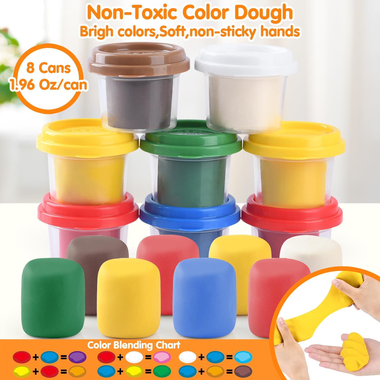 Dough molds and tools from PLAY for easy shaping and crafting.