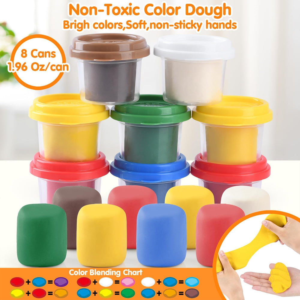 Dough molds and tools from PLAY for easy shaping and crafting.