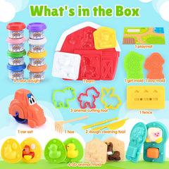 PLAY Farm playmat image provides a comfy crafting surface