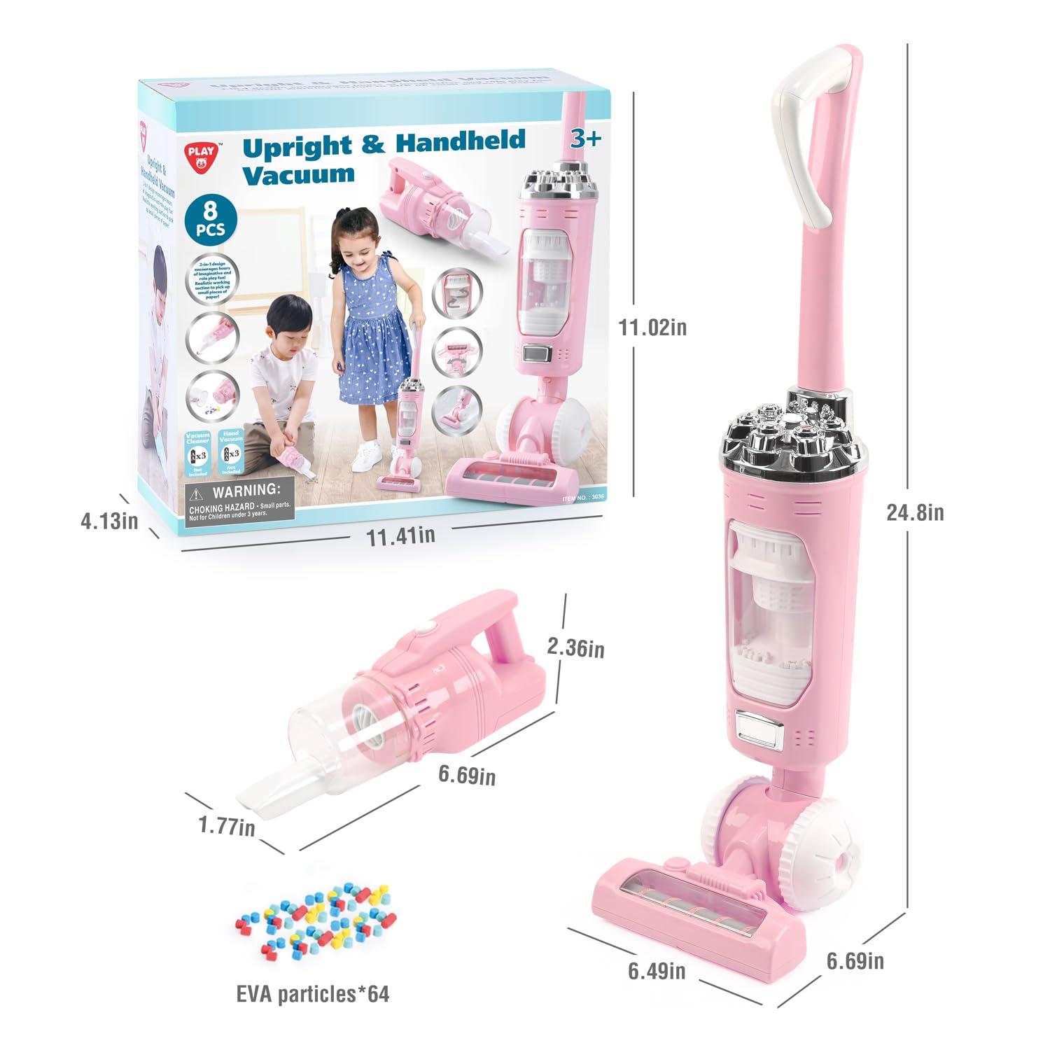 PLAY gift-ready toddler cleaning toy ideal for birthdays and holidays