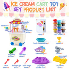 PLAY ice cream cones let kids craft multi-layer scoops for imaginative tastings.