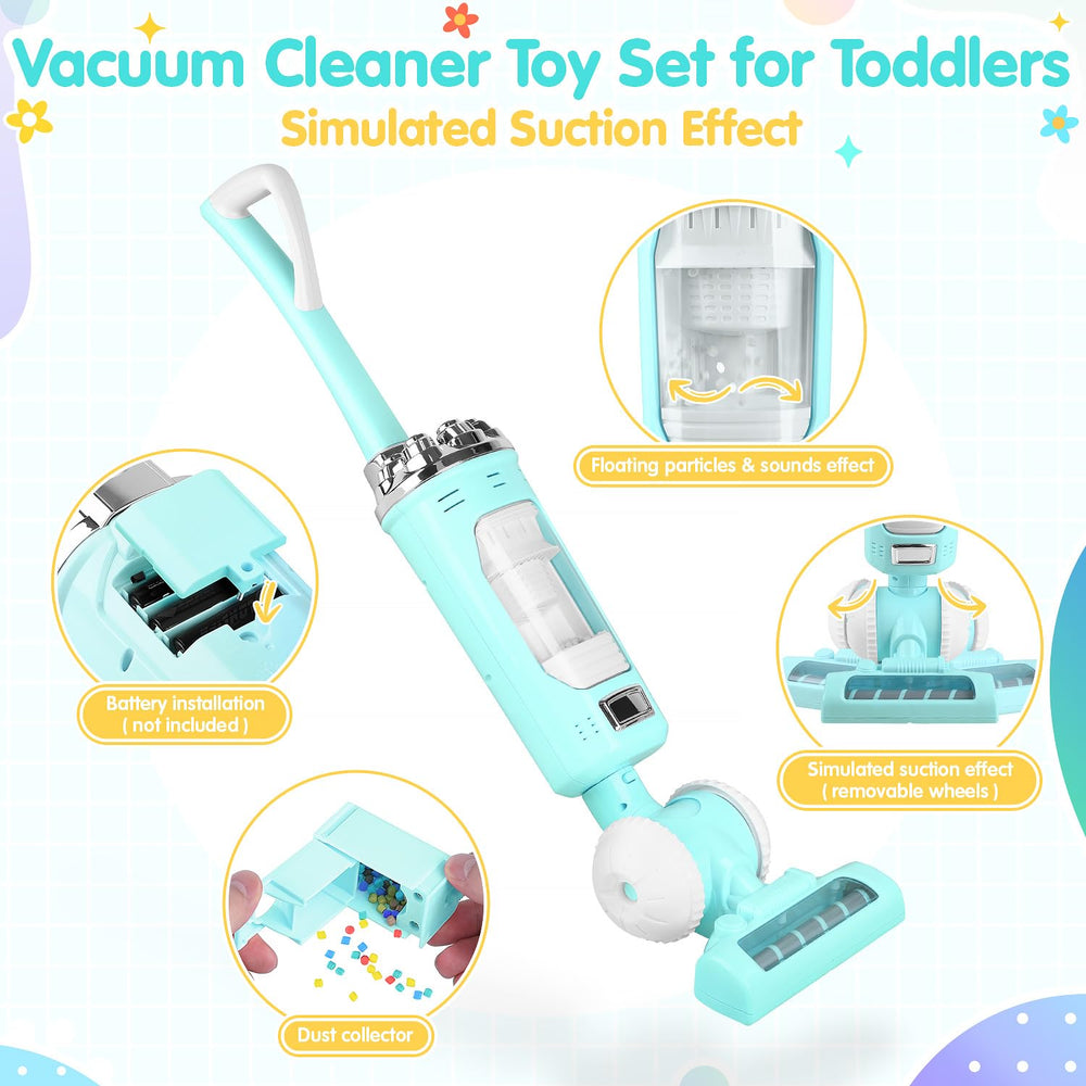 PLAY vacuum toy made of ABS for safe toddler play.