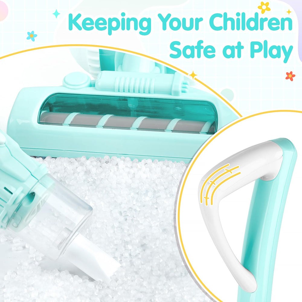 PLAY vacuum toy has ergonomic handle for little hands.