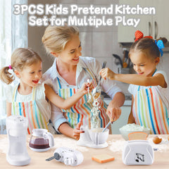 PLAY kitchen mixer with rotating action encourages pretend baking.