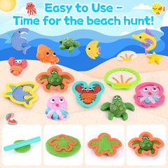 PLAY Ocean Color Dough Kit shell accent supports calm, mess-free sensory exploration.