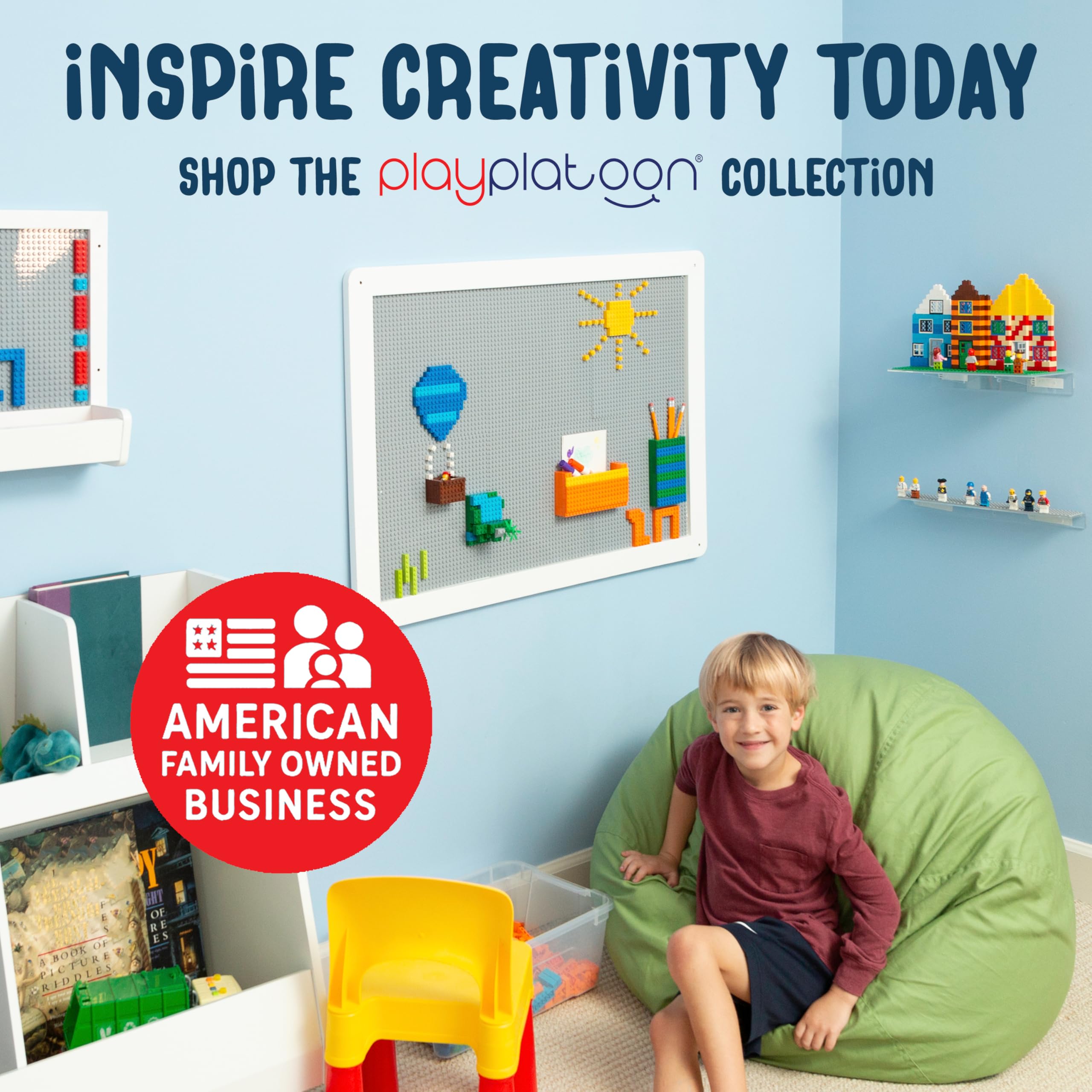 Play Platoon build ideas showcase cars and houses for imaginative play