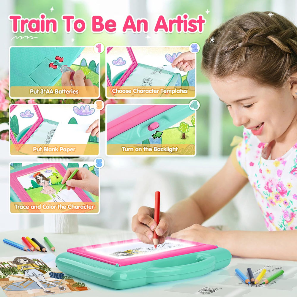PLAY portable tracing board for travel keeps kids entertained on the go