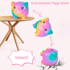 Play Tailor size M piggy bank holds hundreds of coins.