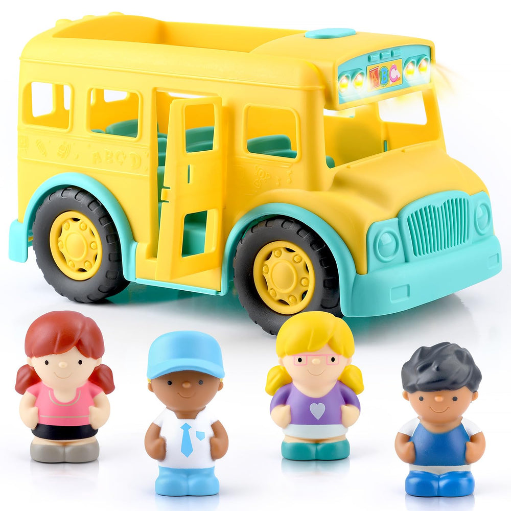 PLAY Yellow School Bus driver figure ready for imaginative role-play adventures.