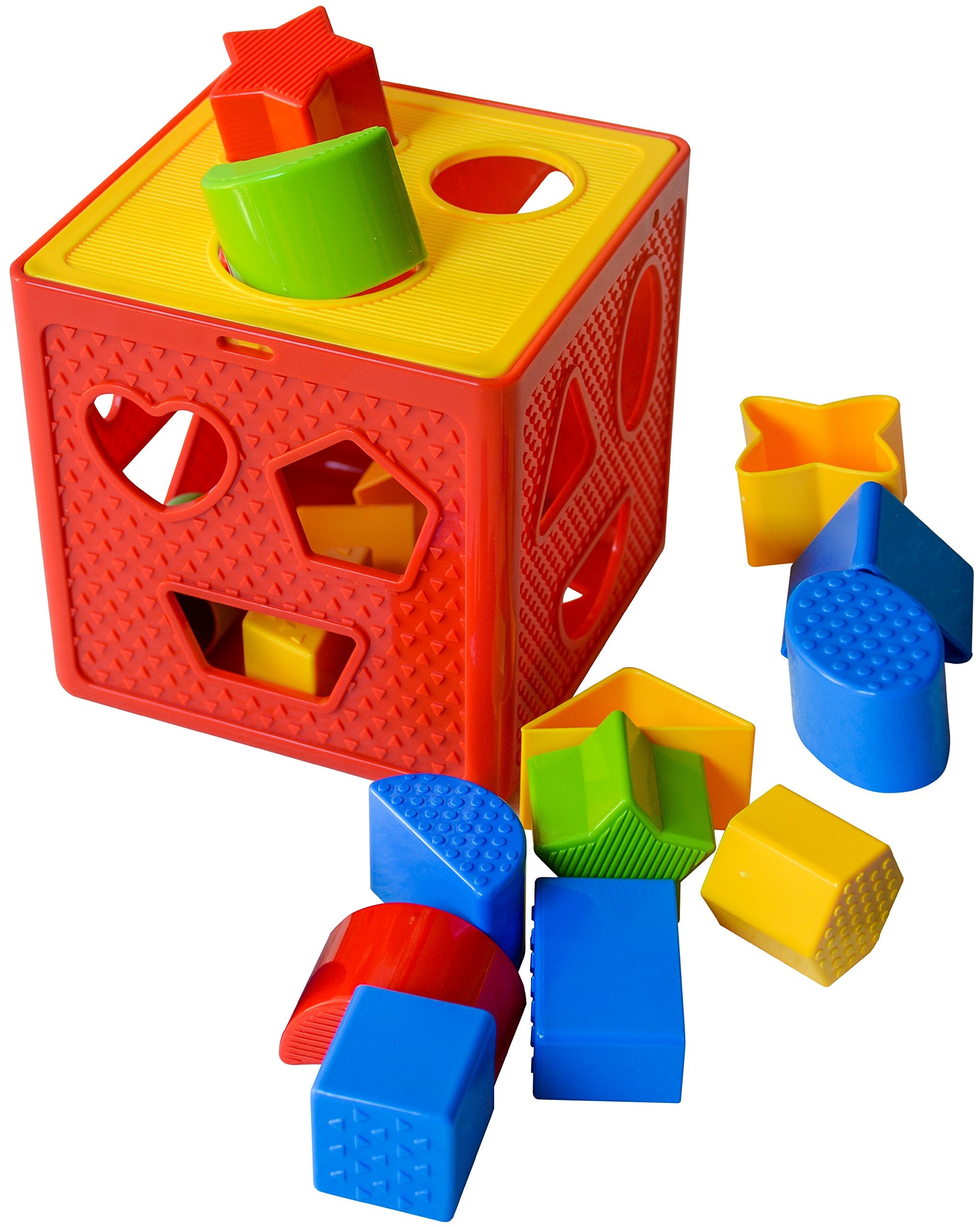 Play22 sorter helps kids sort by shape to build cognitive skills.
