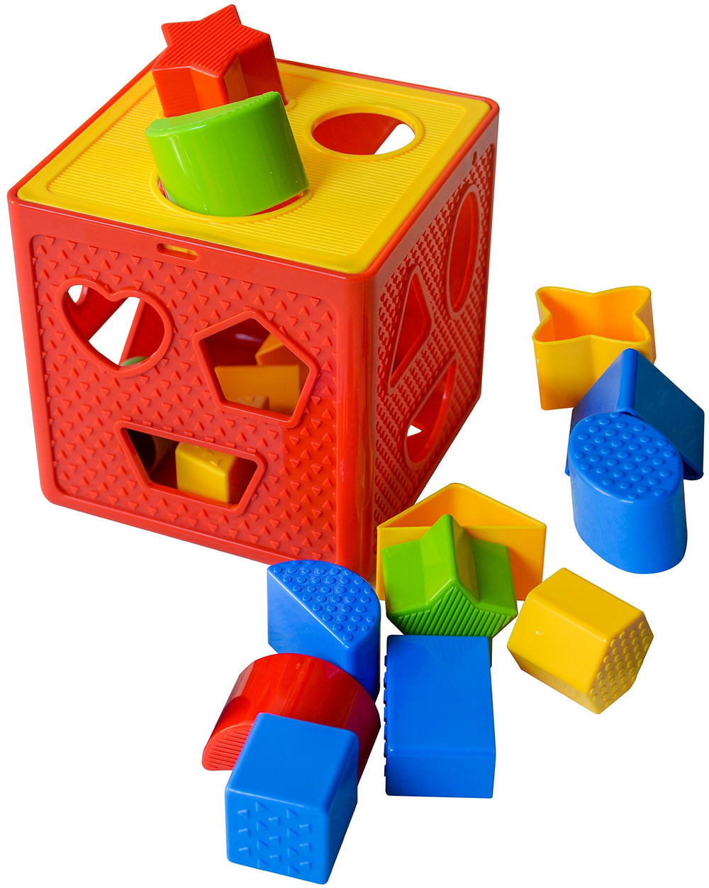 Play22 sorter helps kids sort by shape to build cognitive skills.