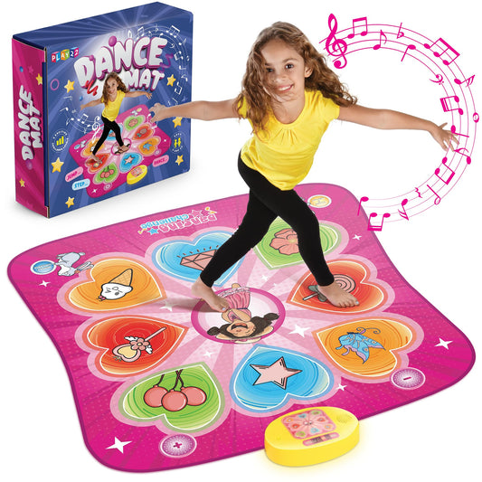 Play22 dance mat with LED lights for vivid rhythm sessions.