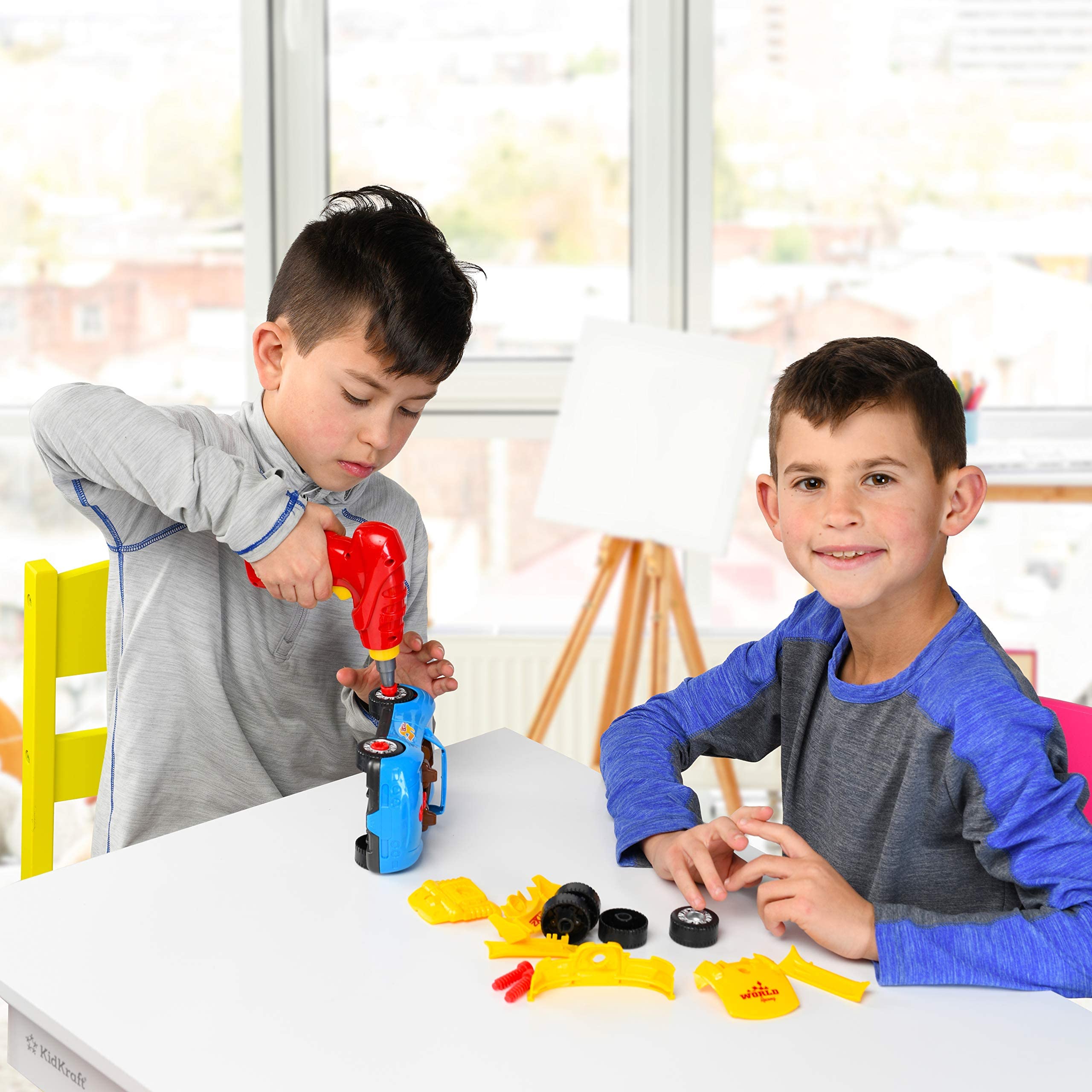Play22 five car parts and five modification parts for customization