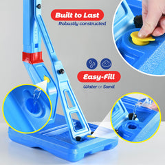 Play22 Height-Adjustable Stand grows with your child for longer use.