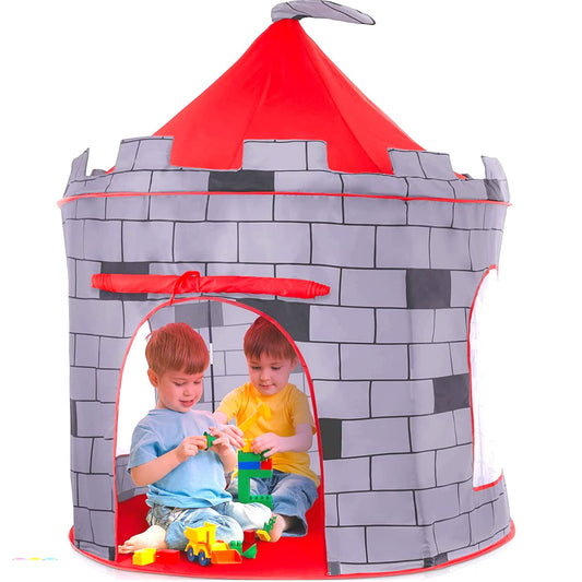 Play22 Knight Castle tent with quick assembly for instant playtime