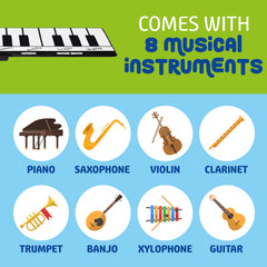 Play22 piano play mat with on-off light for engaging sessions.