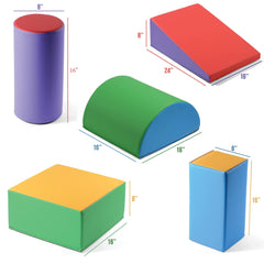 Play22 soft climbing close-up shows dense foam material and durability.